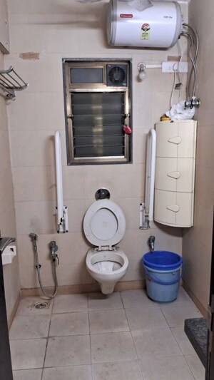 Bathroom in 2 BHK Apartment at Akshay Apartments Chembur, Chembur – for Rent