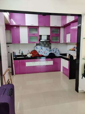 Kitchen in 2 BHK Apartment at Simran Sapphire, Kharghar – for Rent