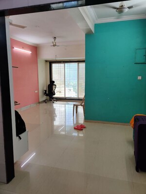 Living Room in 2 BHK Apartment at Simran Sapphire, Kharghar – for Rent