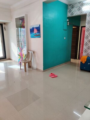 Living Room in 2 BHK Apartment at Simran Sapphire, Kharghar – for Rent