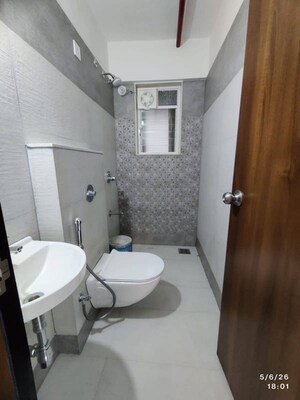 Bathroom in 2 BHK Apartment at Kasba Peth – for Rent