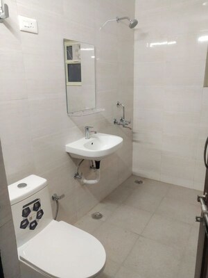 Bathroom in 2.5 BHK Builder Floor at RWA Apartments Sector 12, Sector 12 – for Rent
