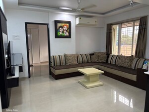 Living Room in 3 BHK Apartment at Padwal Nagar – for Rent