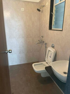 Bathroom in 2 BHK Apartment at Konbil Konifer, Mundhwa – for Rent
