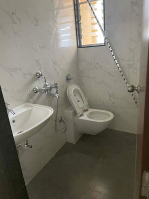 Bathroom in 2 BHK Apartment at Konbil Konifer, Mundhwa – for Rent