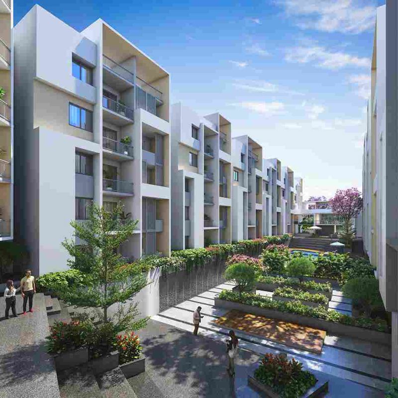 2.5 BHK 1417 Sq.Ft. Apartment in Navanaami Courtyard Of Life