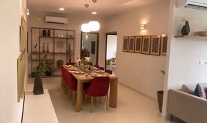 Living Room in 3.5 BHK Apartment at Godrej Palm Retreat, Sector 150 – for Sale