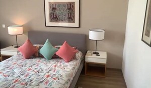 Bedroom in 3.5 BHK Apartment at Godrej Palm Retreat, Sector 150 – for Sale