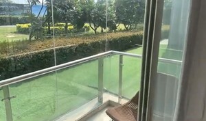 Balcony in 3.5 BHK Apartment at Godrej Palm Retreat, Sector 150 – for Sale