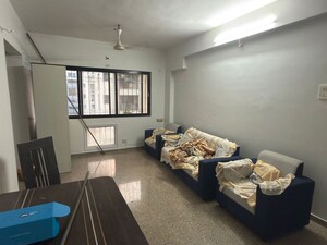 Living Room in 3 BHK Apartment at Group Seven Rushi Heights, Goregaon East – for Sale
