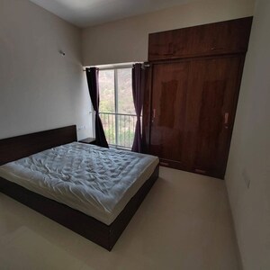 Bedroom in 2 BHK Apartment at Kumar Megapolis Saffron, Hinjewadi – for Rent