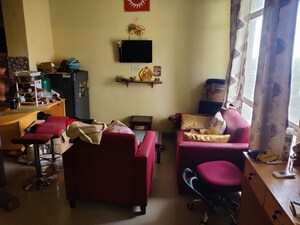 Living Room in 1 RK Apartment at Supertech Apex Tower, Sector 93a – for Rent