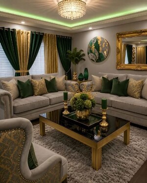 Living Room in 5 BHK Builder Floor at Vasant Vihar – for Rent