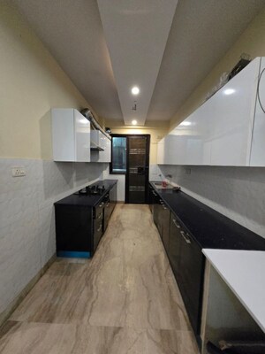 Kitchen in 3 BHK Builder Floor at Sector 45 – for Rent