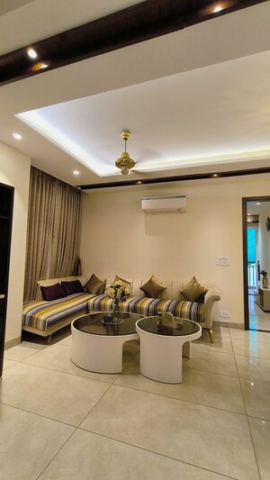 Living Room in 3 BHK Apartment at Motia Harmony Greens, Kishanpura – for Sale
