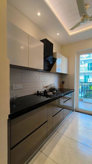 Kitchen in 3 BHK Apartment at Motia Harmony Greens, Kishanpura – for Sale