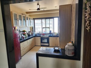 Kitchen in 3.5 BHK Apartment at Lake View, Aarey Colony – for Sale
