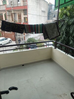 Balcony in 2 BHK Builder Floor at Sector 12 – for Rent