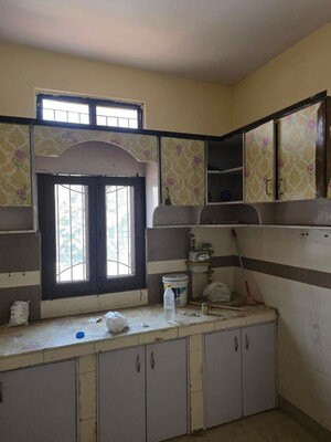 Kitchen in 2 BHK Builder Floor at AJS Heights, Indrapuram – for Rent