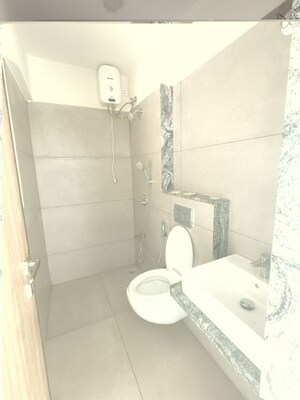 Bathroom in 2 BHK Apartment at Bharat Arize, Goregaon West – for Rent