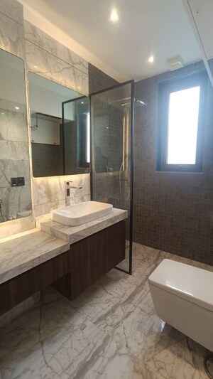 Kitchen in 3 BHK Builder Floor at Sarvapriya Vihar – for Sale