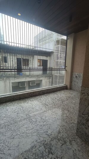 Balcony in 3 BHK Builder Floor at Sarvapriya Vihar – for Sale