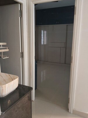 Bathroom in 2 BHK Apartment at Qualitas Nestilo, Osman Nagar – for Rent