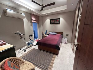 Living Room in 4 BHK Apartment at Greater Kailash I – for Rent