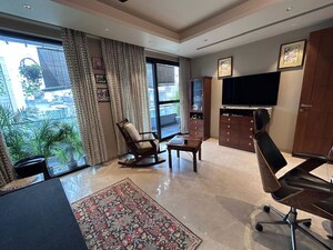 Living Room in 4 BHK Apartment at Greater Kailash I – for Rent