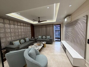 Living Room in 4 BHK Builder Floor at Greater Kailash ii – for Sale
