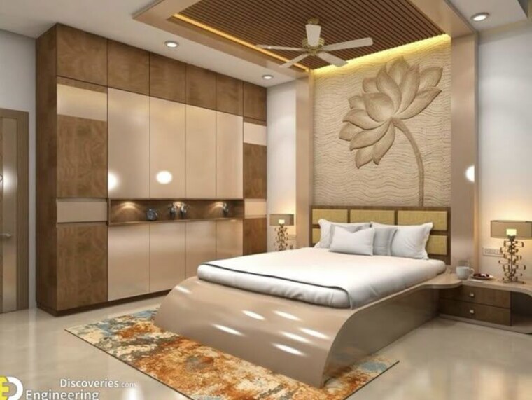 Bedroom, vasant vihar 4 Bedroom 400 Sq.Yd. Builder Floor In Vasant Vihar Delhi 10480605