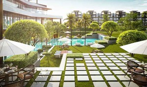 Balcony in 2 BHK Builder Floor at Smart World Gems, Sector 89 – for Sale