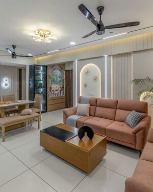 Living Room in  Villa at Edathara – for Sale