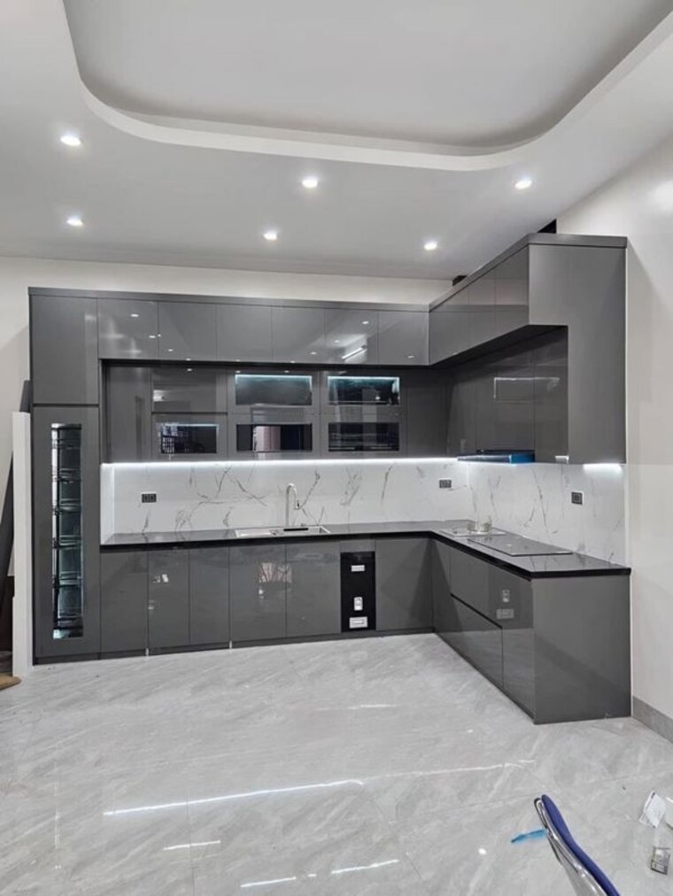 Kitchen, edathara  1300 Sq.Ft. Villa In Edathara Palakkad 10480619