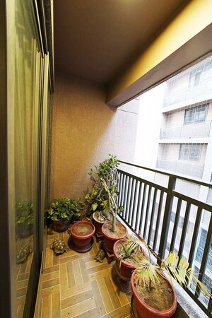 Balcony in 3 BHK Apartment at Bodakdev – for Sale