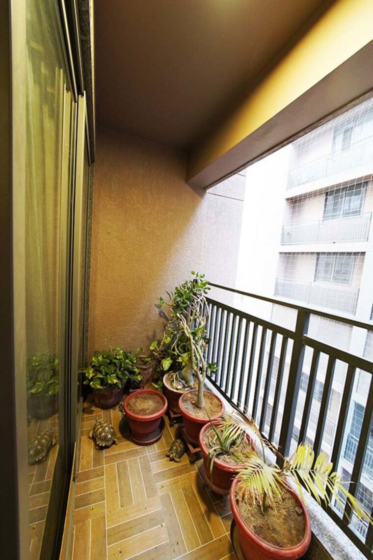 Balcony, bodakdev 3 Bedroom 1811 Sq.Ft. Apartment In Bodakdev Ahmedabad 10480644
