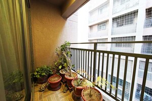 Balcony in 3 BHK Apartment at Bodakdev – for Sale