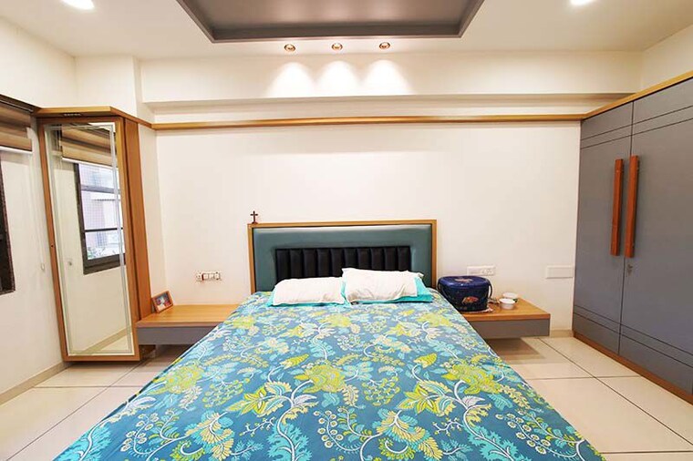 Bedroom, bodakdev 3 Bedroom 1811 Sq.Ft. Apartment In Bodakdev Ahmedabad 10480644