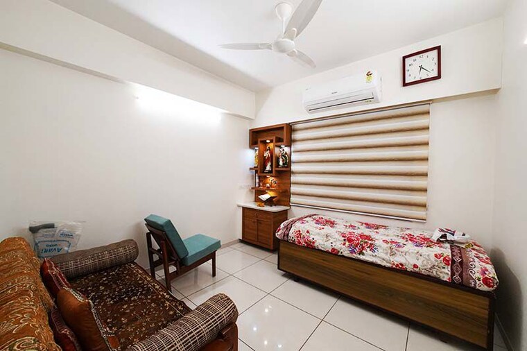 Bedroom, bodakdev 3 Bedroom 1811 Sq.Ft. Apartment In Bodakdev Ahmedabad 10480644