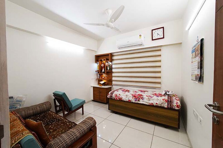 Bedroom, bodakdev 3 Bedroom 1811 Sq.Ft. Apartment In Bodakdev Ahmedabad 10480644