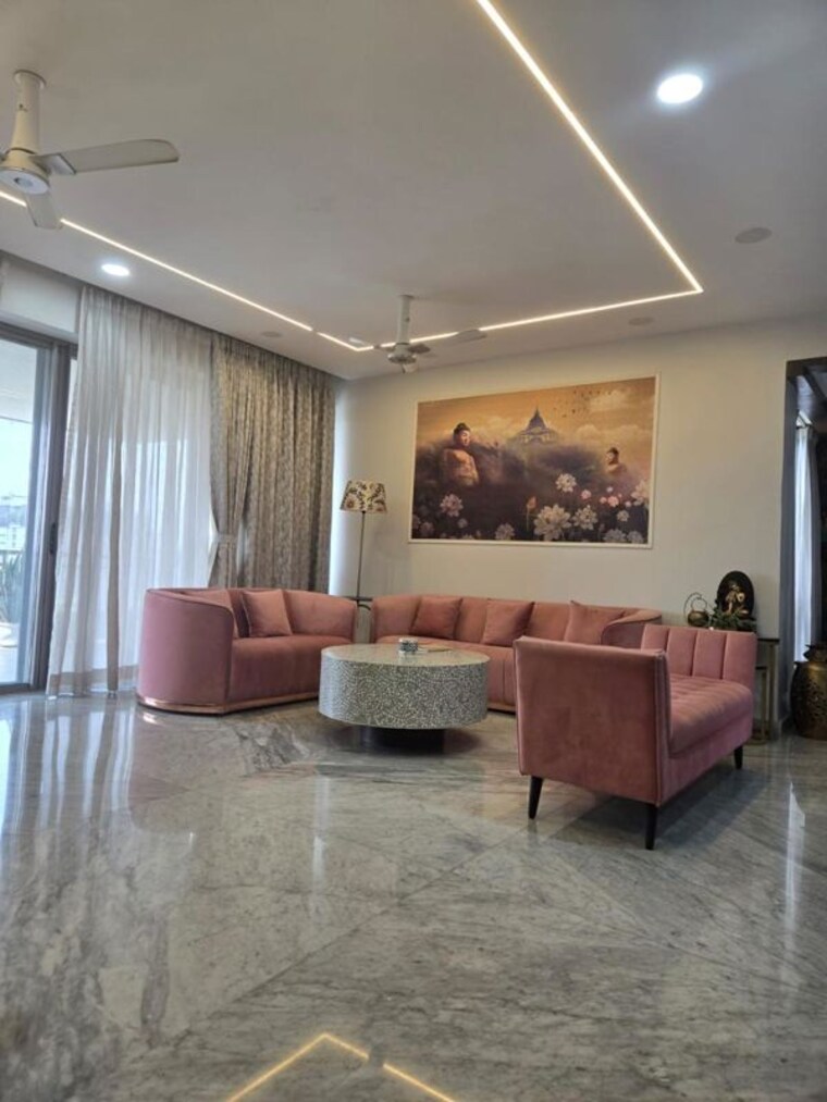 Living Room, the-wadhwa-the-address-vista 4 Bedroom 2891 Sq.Ft. Apartment In Ghatkopar West Mumbai 10480707