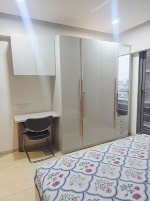 Living Room in 3 BHK Apartment at Addor Cloud 9, Satellite – for Rent