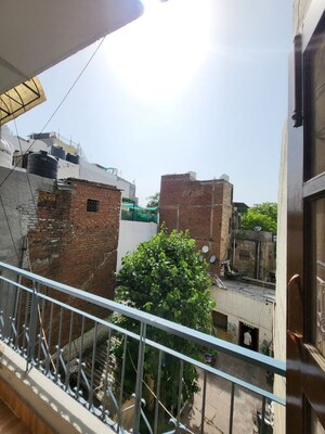 Balcony in 2 BHK Builder Floor at Savitri Nagar – for Rent