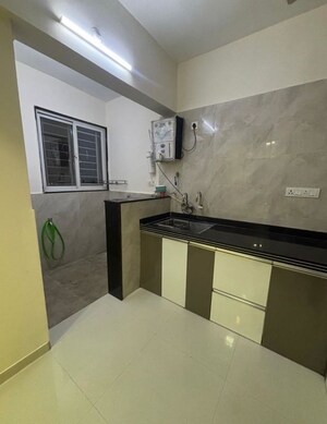 Kitchen in 2 BHK Builder Floor at Millennium Acropolis 2, Wakad – for Rent