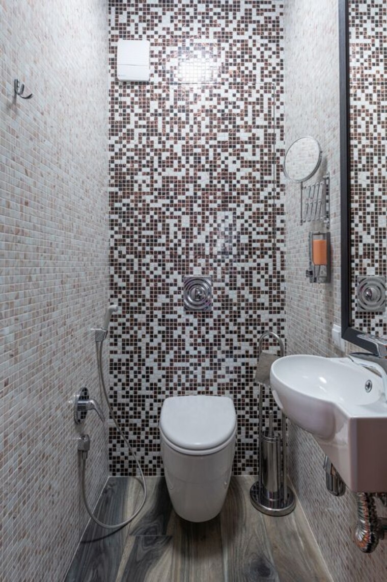 Bathroom, kannadi i  1350 Sq.Ft. Villa In KannadI I Palakkad 10480706