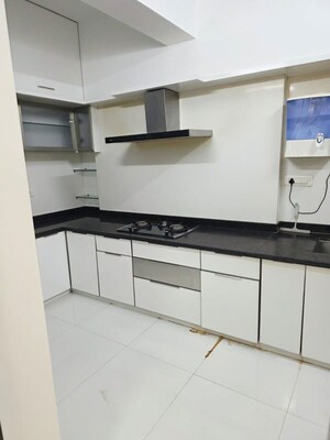 Kitchen in 3 BHK Apartment at Thaltej – for Rent