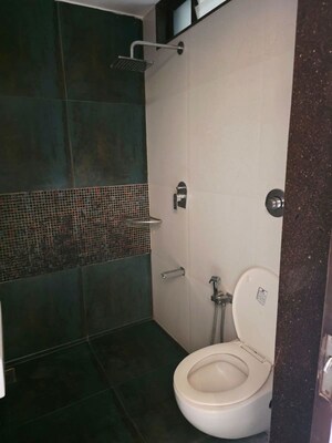 Bathroom in 3 BHK Apartment at Thaltej – for Rent