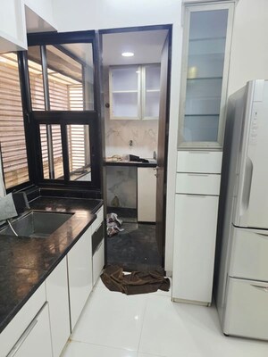 Kitchen in 3 BHK Apartment at Thaltej – for Rent
