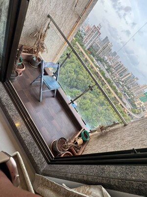 Balcony in 2 BHK Apartment at Neminath Imperia, Andheri West – for Rent