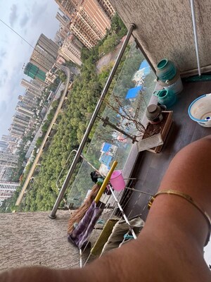 Staircase in 2 BHK Apartment at Neminath Imperia, Andheri West – for Rent